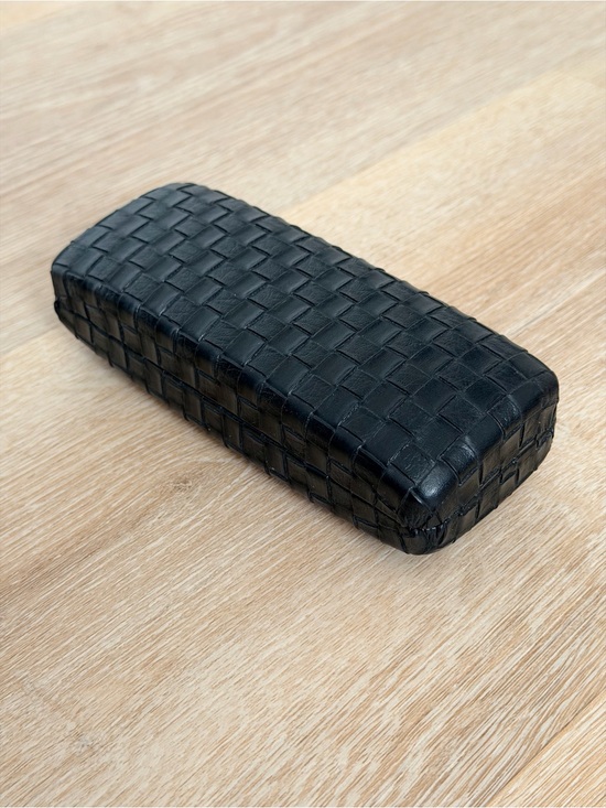 Accessories - Bottega Veneta Inspired Woven Leather Glasses Case Intrecciato Sunglasses Holder